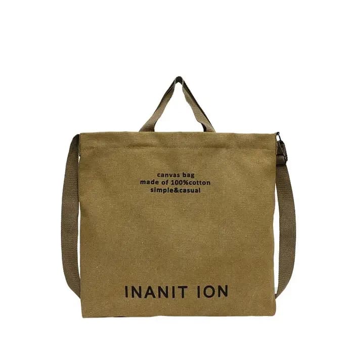 Sacs messagers japonais en toile pour hommes et femmes