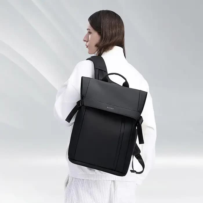 Bange hommes mode sac à dos 15.6 pouces multifonctionnel sac à dos étanche sac de voyage quotidien sac à dos scolaire décontracté avec boucle