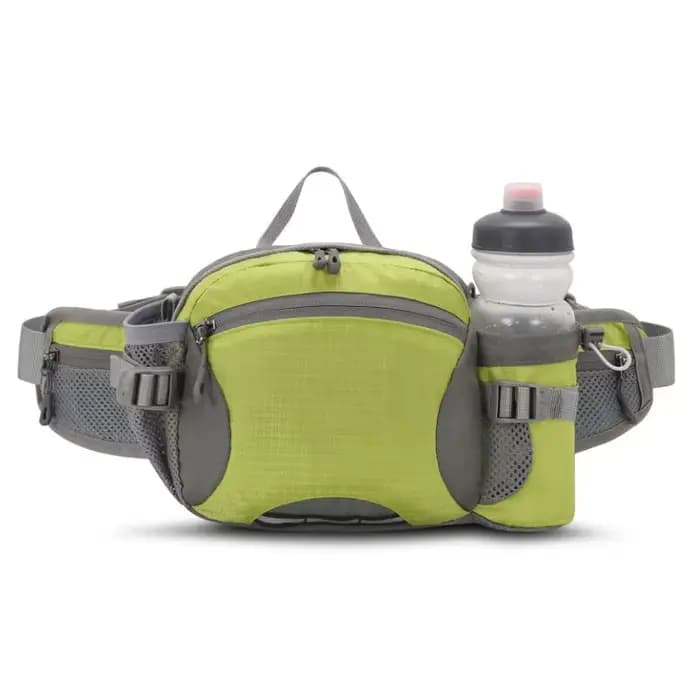 Sac de taille multifonctionnel pour la course à pied avec porte-bouteille, sac léger et respirant, c