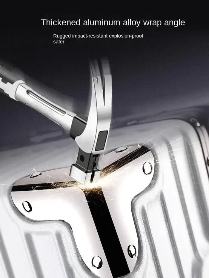 Valise de voyage cadre en aluminium