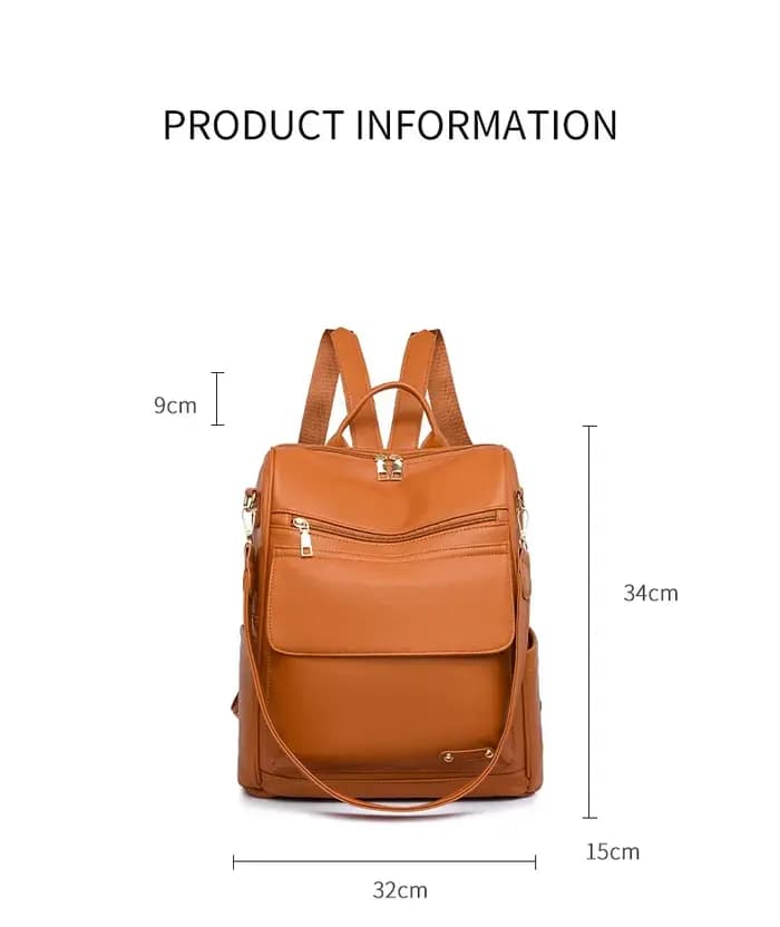 Sac à dos antivol pour femmes