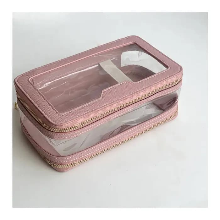 Sac de lavage portable de voyage étanche en TPU Transparent