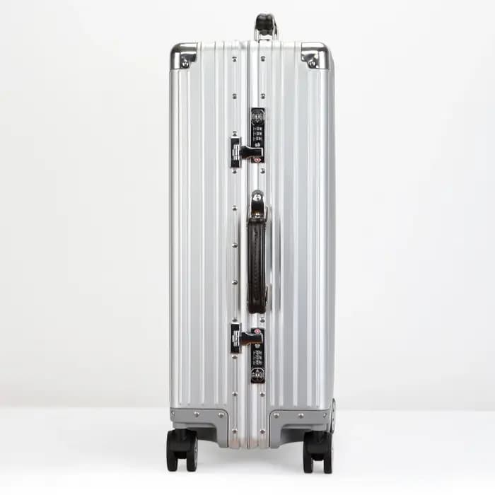 Valise Vintage en alliage d'aluminium-magnésium de qualité supérieure