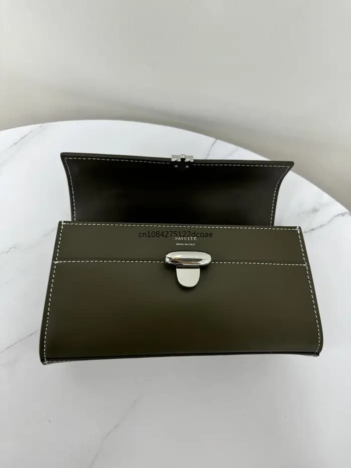 SAVETTE marque 2025 nouveau la symétrie Pochette en cuir véritable fourre-tout femmes Simple sac à m