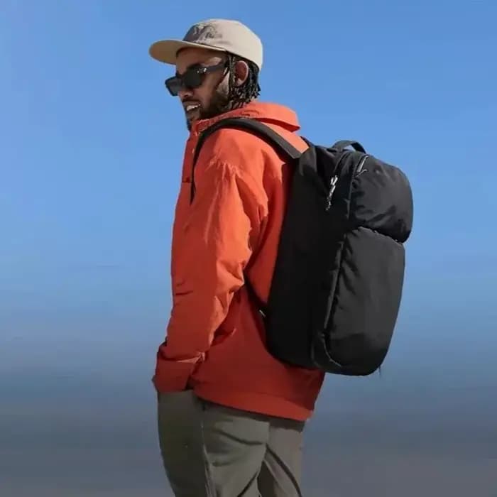 Sac à dos de voyage léger 30L/38L en nylon résistant à l'eau
