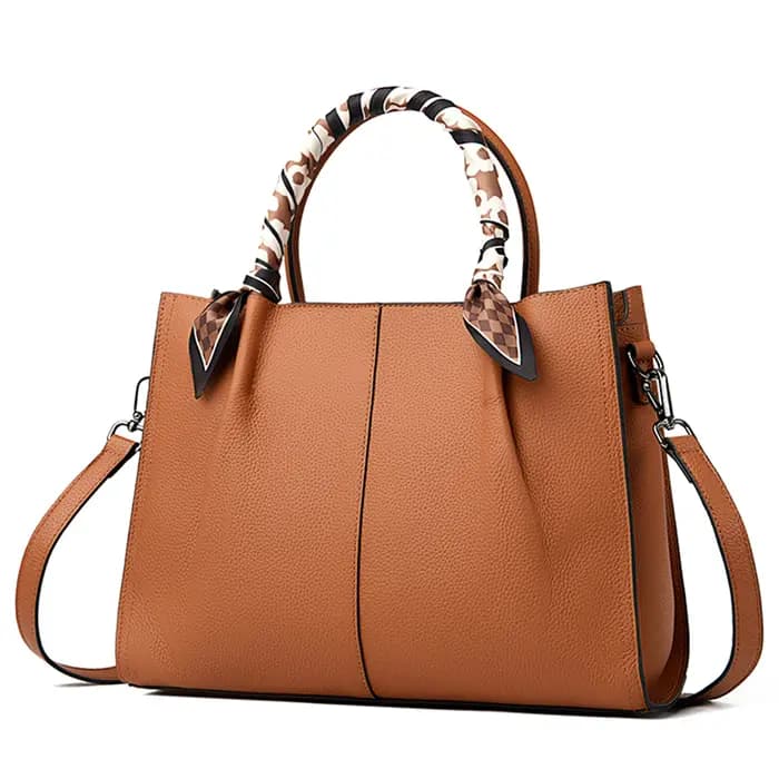 Sac à main pour femme, grand sac fourre-tout en cuir véritable
