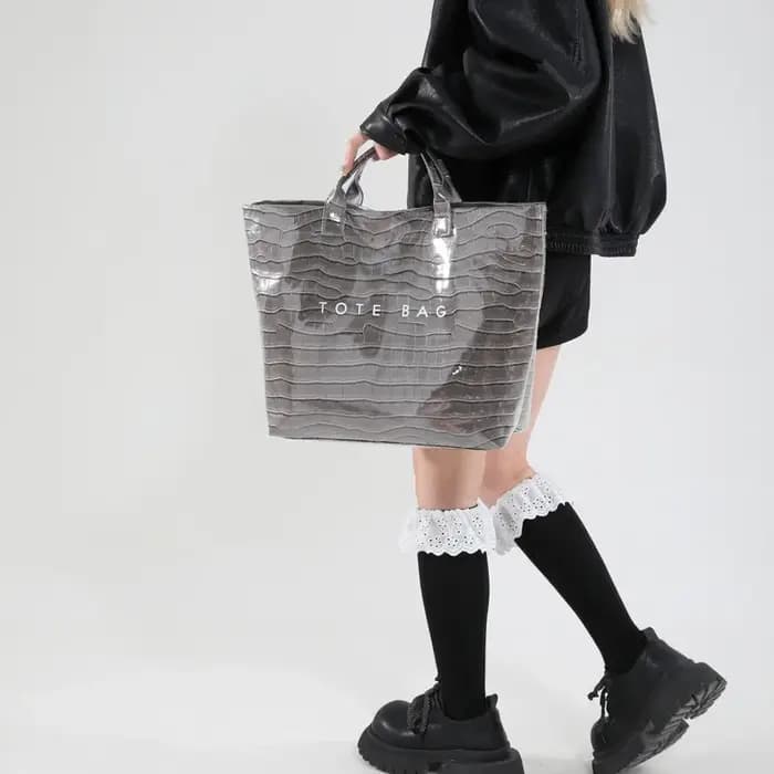 Sac fourre-tout Texture Crocodile