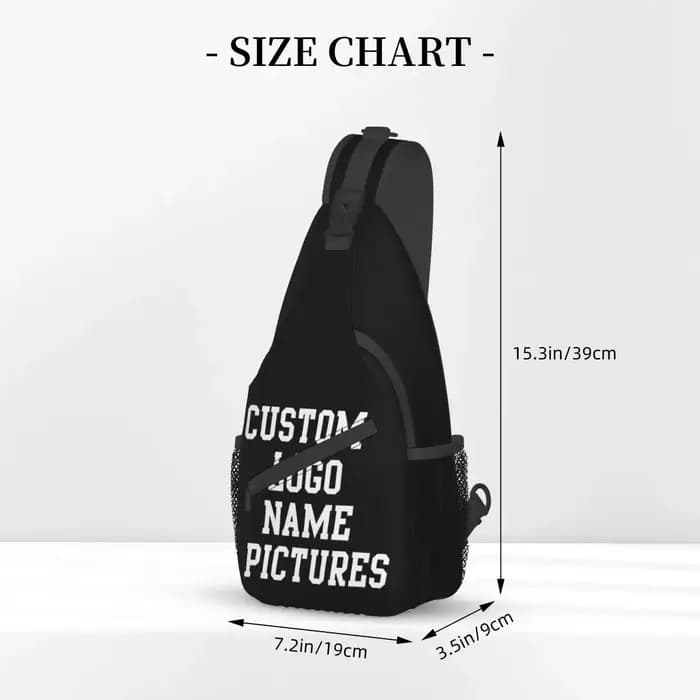 Sac à Sangle Personnalisé avec Photo et Image pour Femme