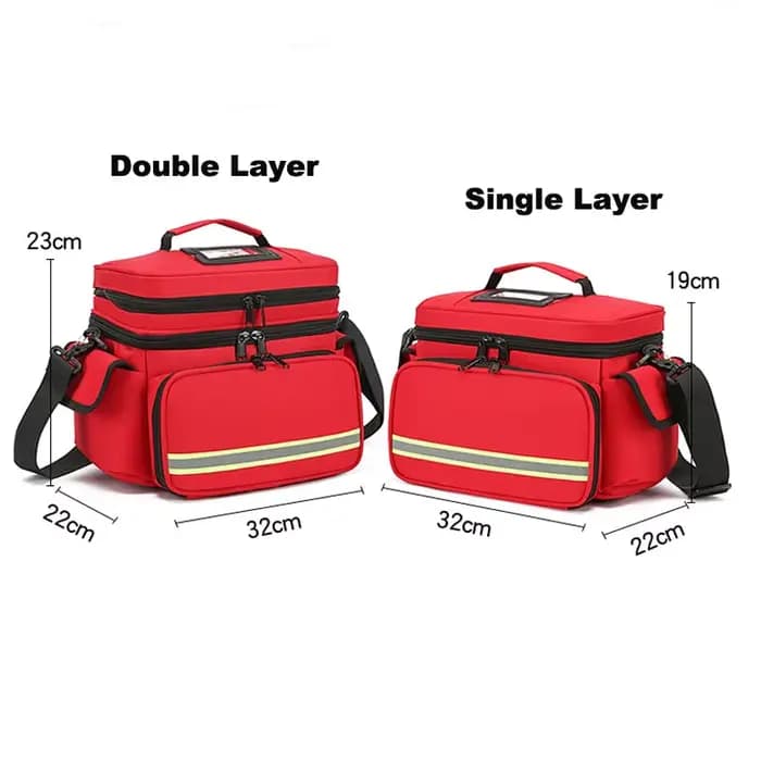 Sac médical double couche
