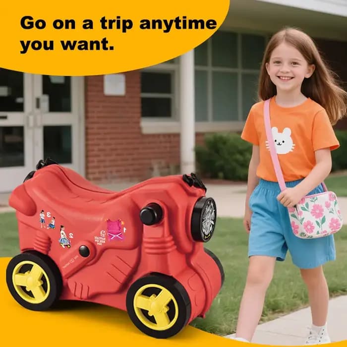Valise pour enfants en plastique