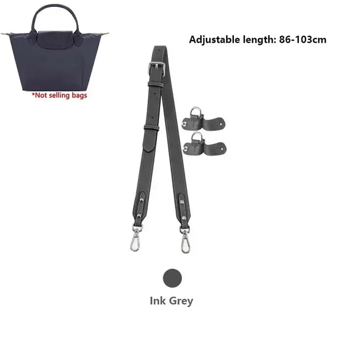 Bandoulière de sac en cuir pour pochette Longchamp