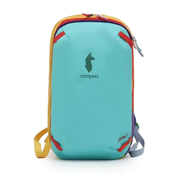 Sac à dos double épaule durable de 20 L aux couleurs vibrantes Dopaamine