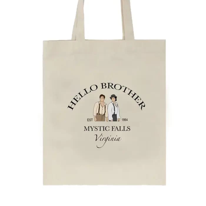 Sac fourre-tout rétro Hello Brother