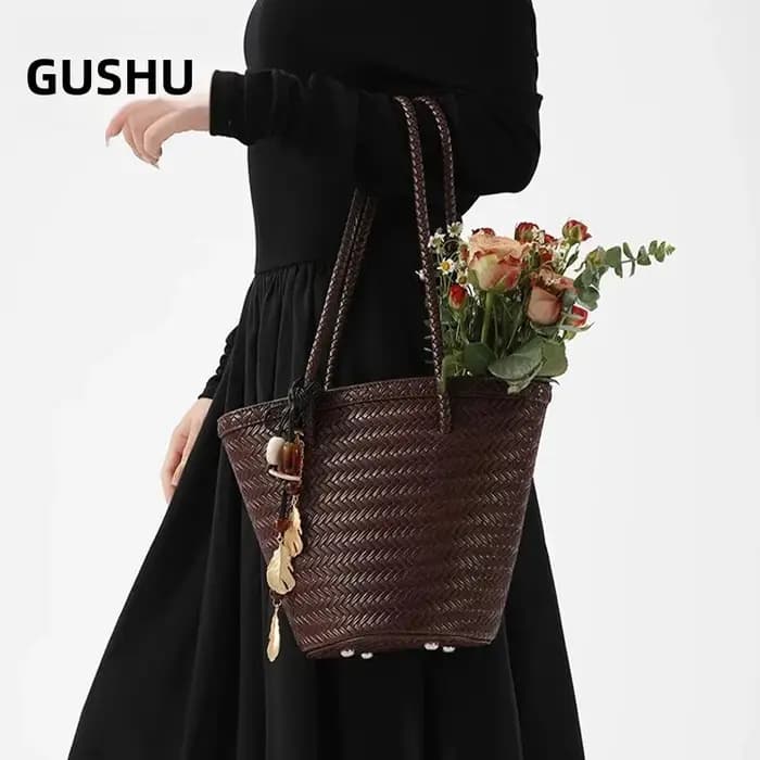 Nouveau Sac Seau Femme 2025 – Sac à Bandoulière de Plage