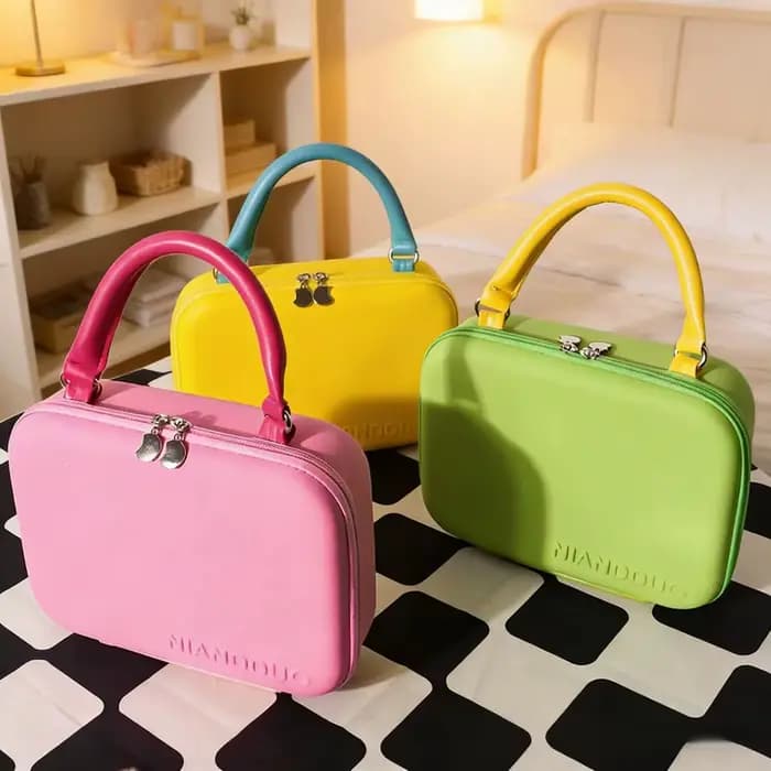 Sac à cosmétiques EVA Macaron