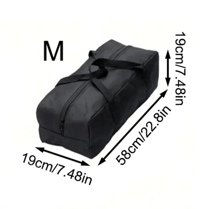 Grand sac de rangement en tissu Oxford, sac de rangement pour outils, sac de rangement pour fournitu