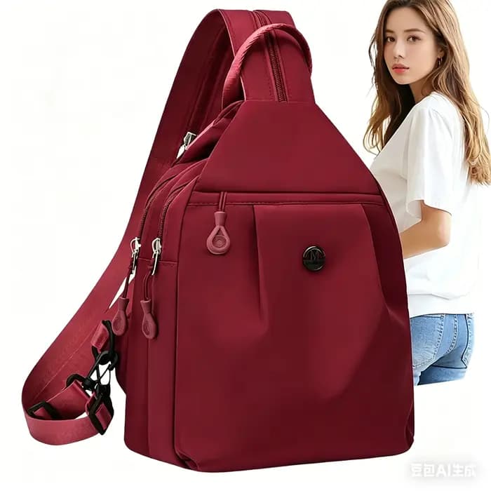 Mini sac à dos pour femme : sac à bandoulière simple