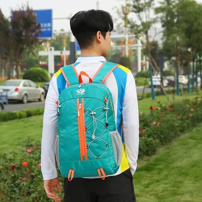 Sac à dos de voyage pliant de grande capacité