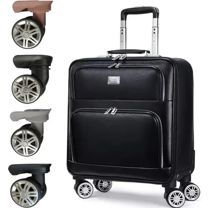 Roulettes pivotantes à double rouleau pour bagages