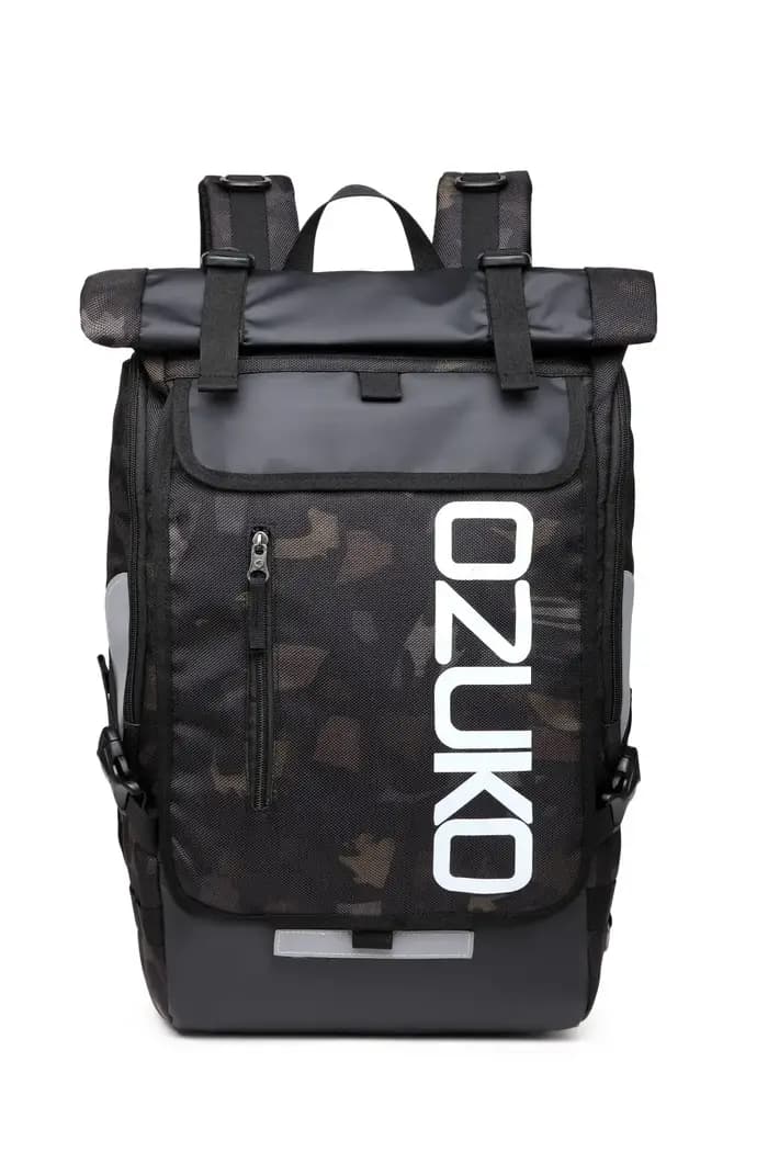 OZUKO cartable pour adolescent 15.6 pouces ordinateur portable sac à dos d'eau 49*28*14 hommes étudi