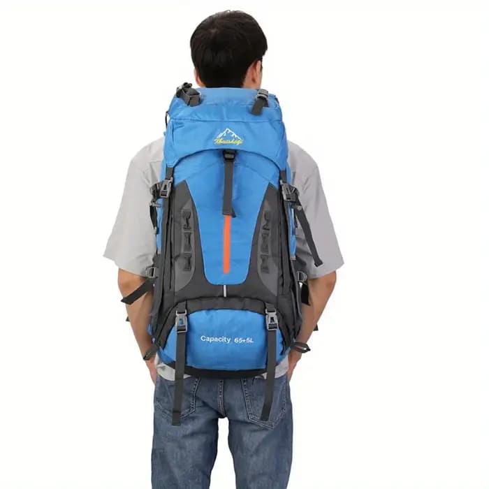 2026 Camping randonnée sacs à dos 70L grand sac extérieur sac à dos en Nylon hommes escalade