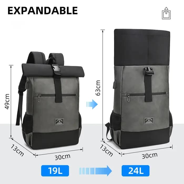 Sacs à dos d'ordinateur USB imperméables