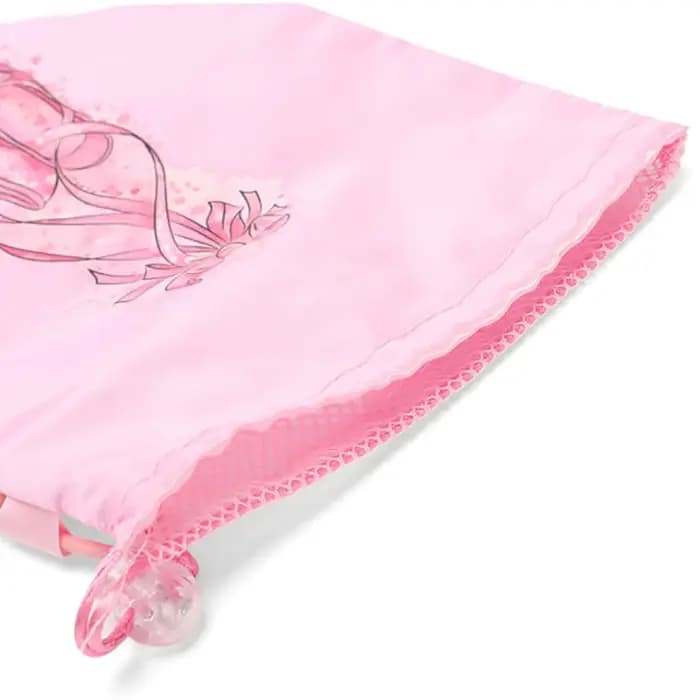 Sac de danse portable en maille respirante pour chaussures