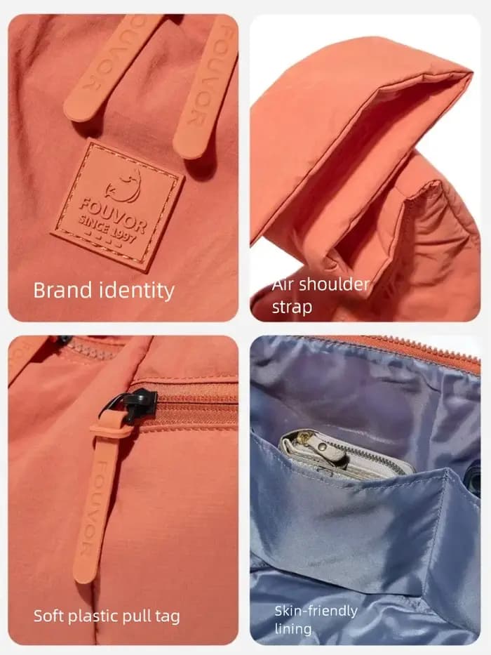 Sac à bandoulière EPOL pour femme en nylon imperméable