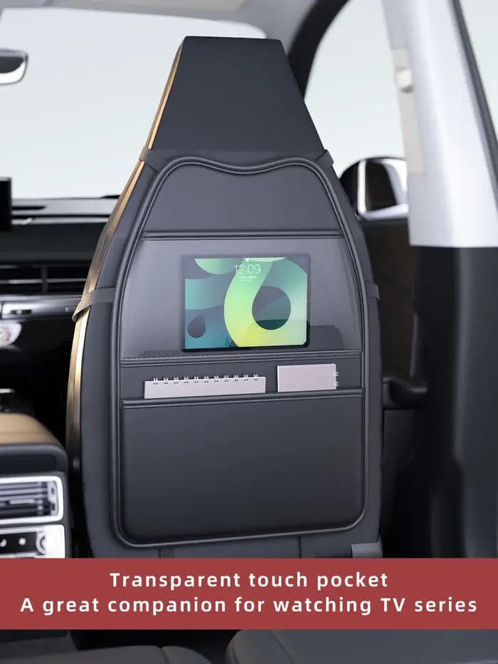 Sac de rangement multifonctionnel pratique pour dossier de voiture