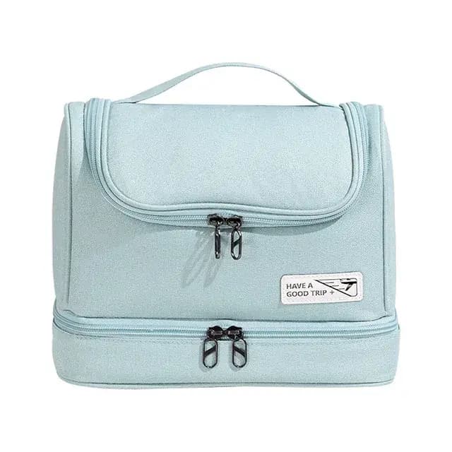 Trousse de maquillage à support sec pour femmes, Oxford Travel EvaluCosmetic, Essaries de la préside