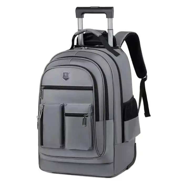 Sac à dos de voyage de grande capacité avec roulettes pour hommes