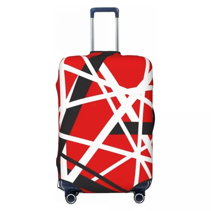 Van Halen housse de valise EVH 5150 rayures Protection de voyage de croisière fournitures de bagages extensibles de vacances