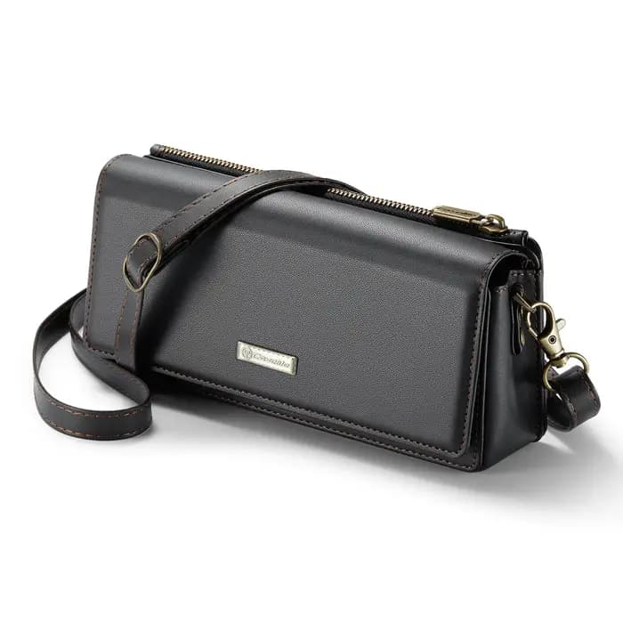 Petit sac de téléphone à bandoulière pour femmes, blocage RFID, fentes pour cartes, sac à main initi