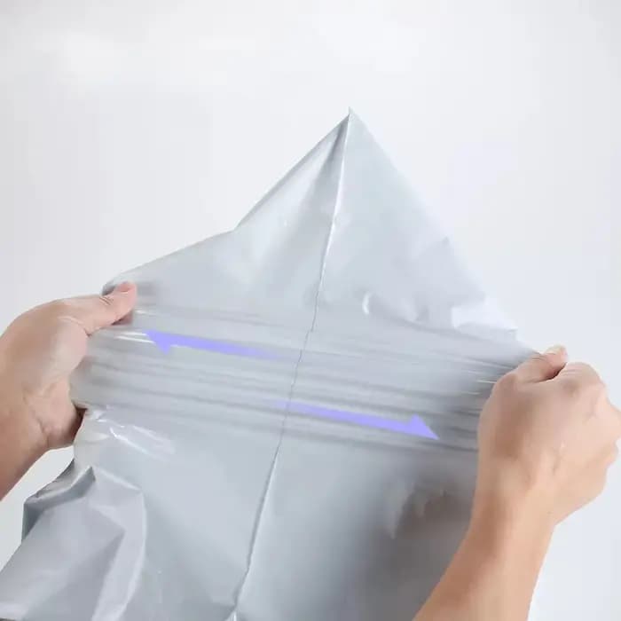50 pièces/paquet blanc Express sac courrier enveloppe sacs de rangement sac
