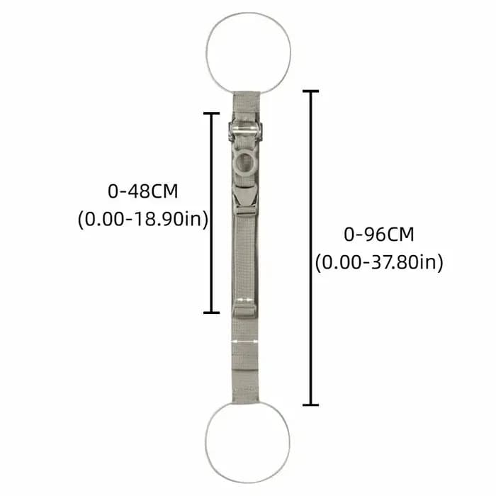 Sangle de bagage élastique réglable facilement avec crochet