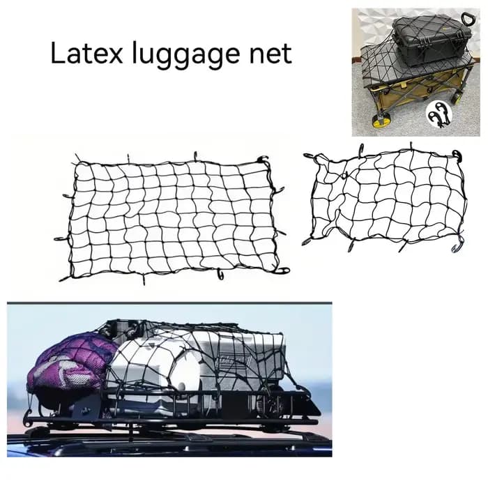 Filet de fixation de bagages pour toit de voiture (Nouveau style)