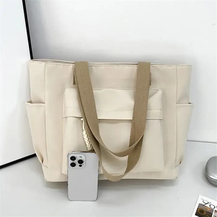 Sac fourre-tout en nylon avec plusieurs poches