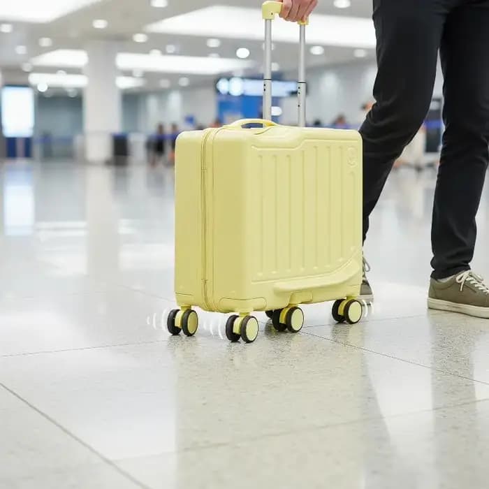 Valise à roulettes 20 pouces avec serrure à code