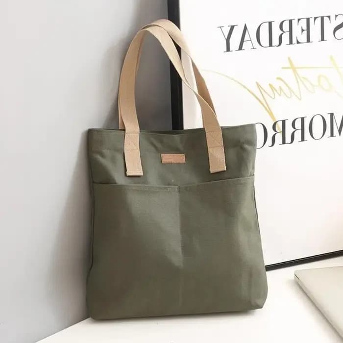 Sac fourre-tout en toile pour femme