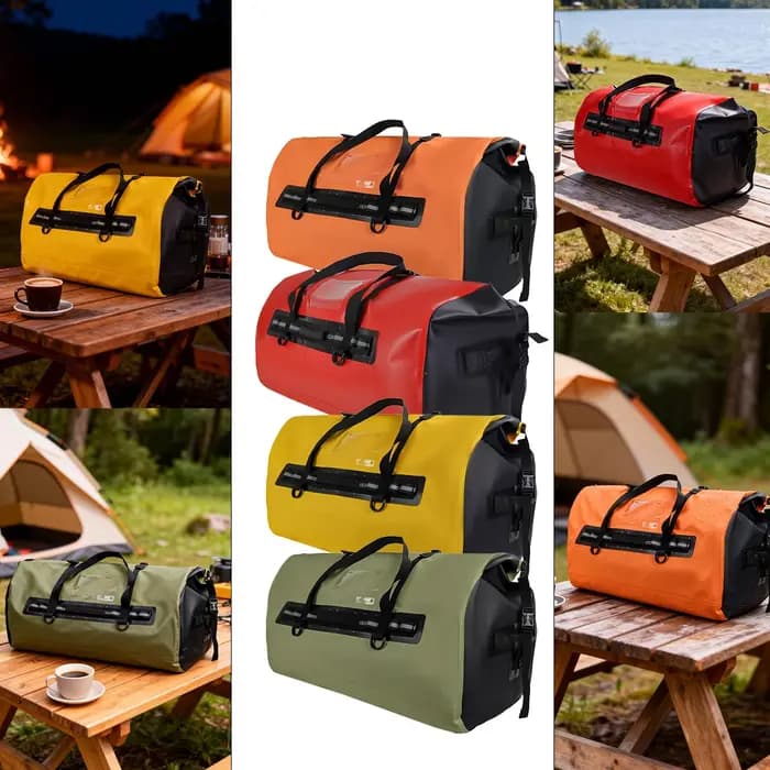 150L sac de sport en plein air selle sèche stockage de bagages Sports nautiques poignée emballage plage Rafting moto voyage Camping sacs