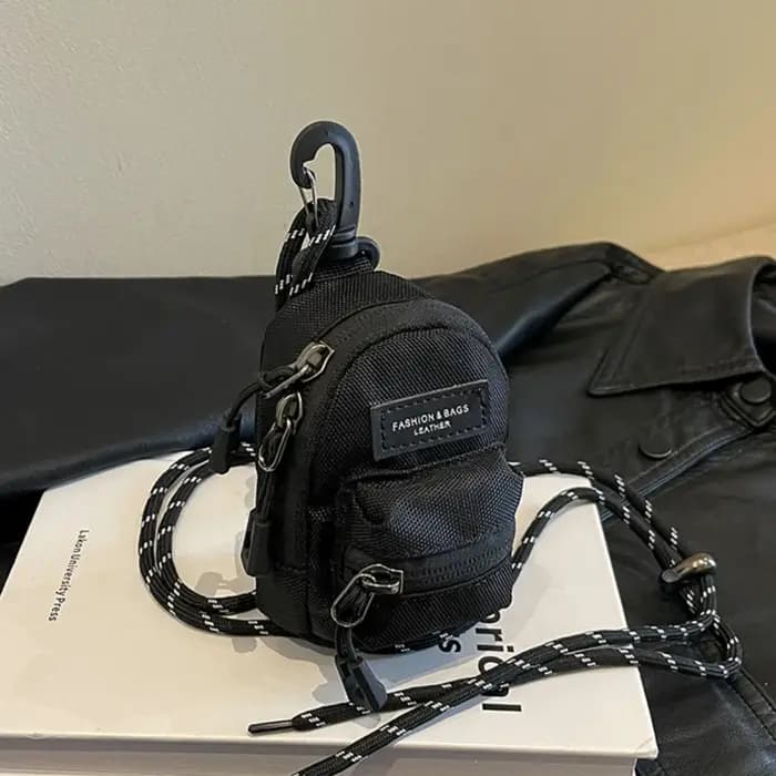 Mini sac bandoulière, petite bourse à fermeture éclair