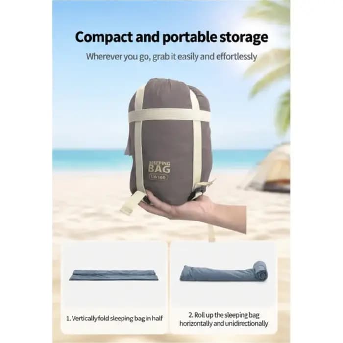 Sac de couchage de camping compact et léger