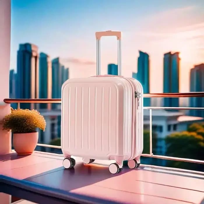 Mini valise d'embarquement légère à bagages roulants