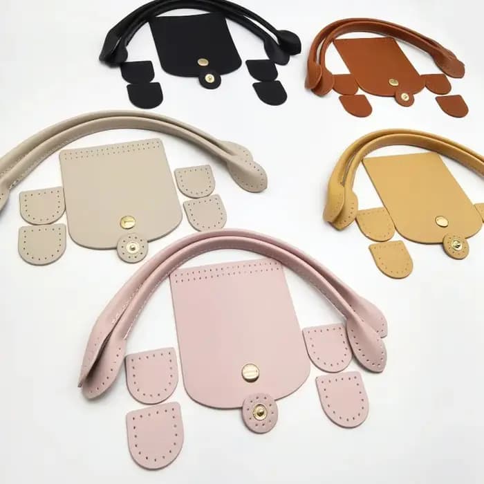 1 ensemble de sangles de sac en cuir Pu
