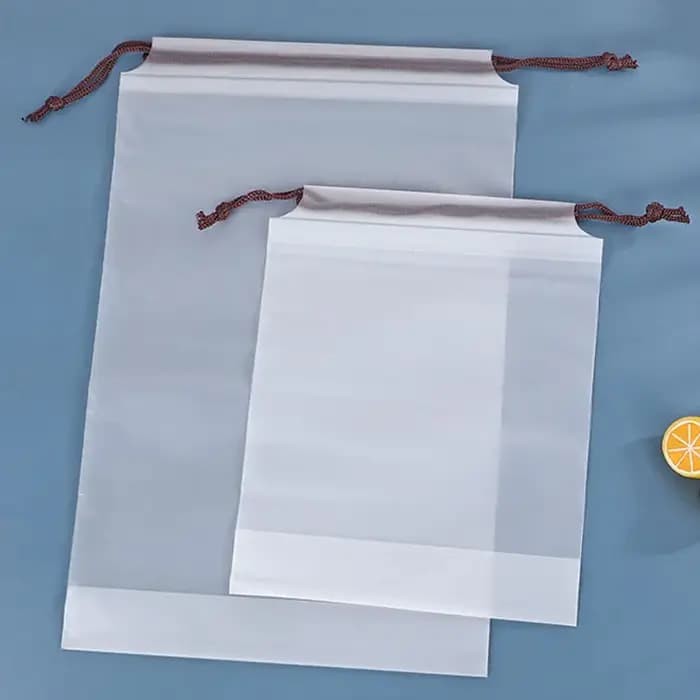 Sac de rangement écologique portable avec cordon de serrage pour chaussures