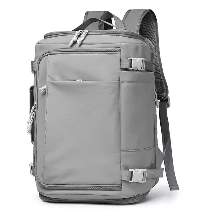 Sac à dos de voyage de style valise grande capacité anti-rayures avec compartiment à chaussures et b