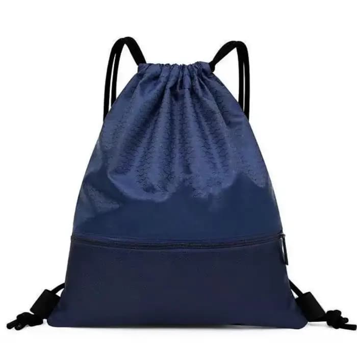 Grand sac à dos de sport avec cordon de serrage pour le basketball et le yoga