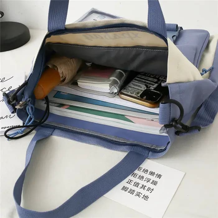Sacs à main en toile de Nylon imperméables pour jeunes femmes