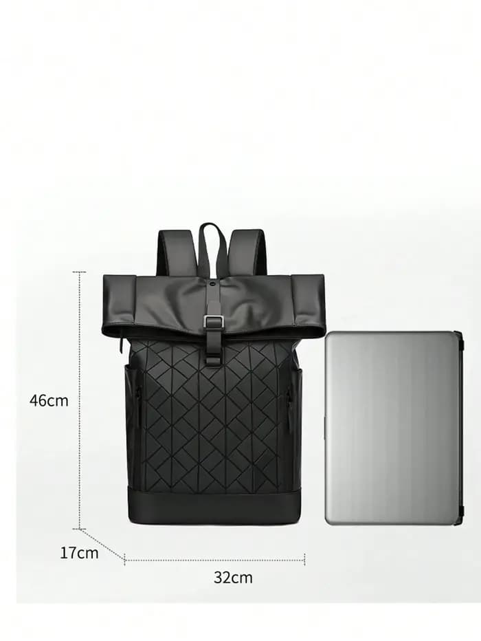 Sac à dos polyvalent pour hommes pour un usage décontracté et professionnel – Sangles réglables et grande capacité pour