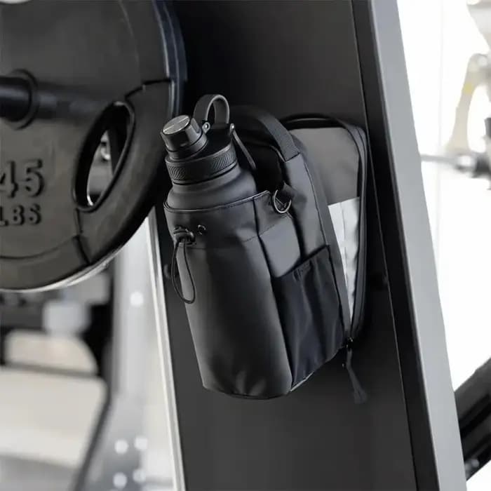 Sac de sport magnétique grande capacité avec poche pour téléphone
